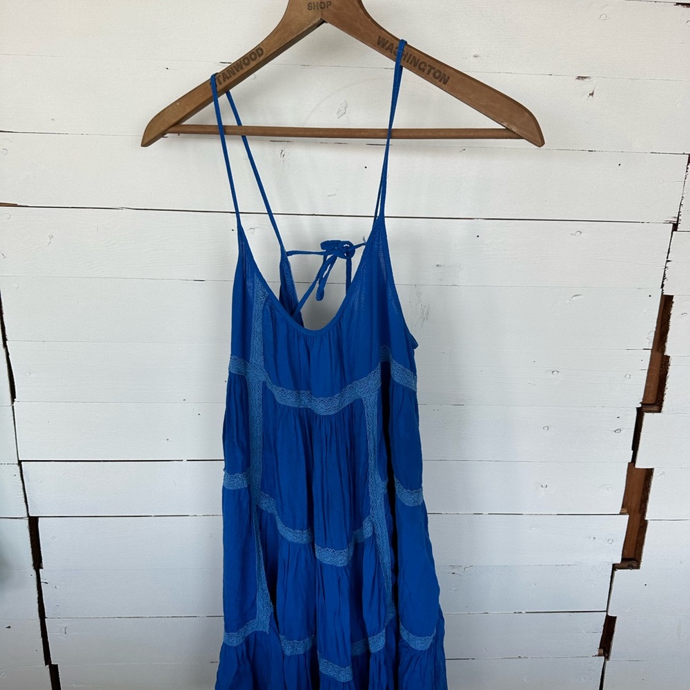 Vibrant Blue Strappy Dress